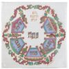 כיסוי מצה ציור עבודת יד על משי דגם סדר פסח