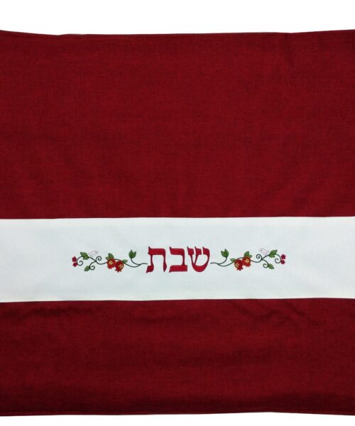 כיסוי פלטה רקמת רימונים