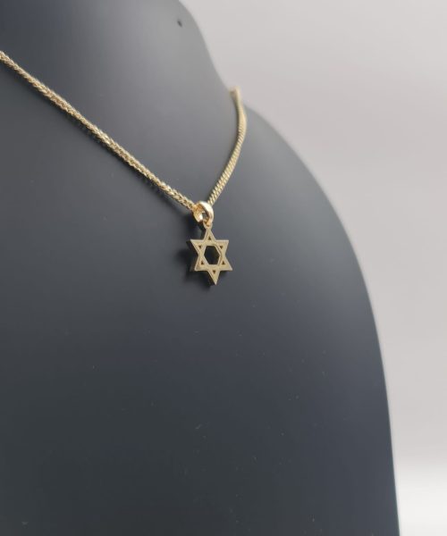 תליון מגן דוד זהב אל חלד מתאים לכולם!