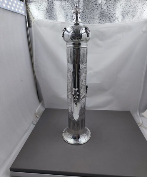 בתי מגילה ציפוי כסף טהור