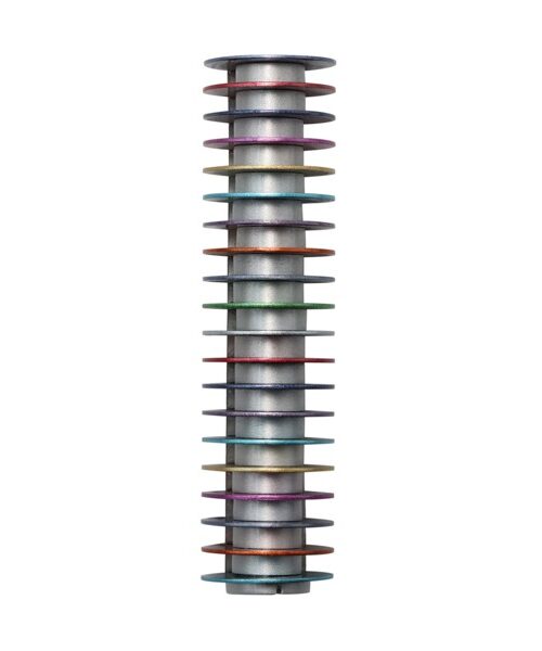 מזוזה לקלף 10 ס"מ - 20 דיסקיות - צבעוני