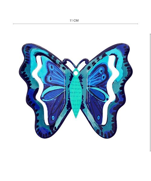 פרפר קטן - כחול 11*9 ס"מ