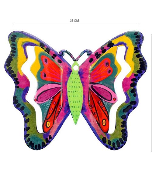 פרפר ענק - צבעוני 31*28 ס"מ