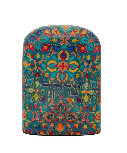 קופת צדקה אוריינטלי צבעוני