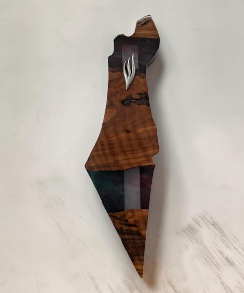 בתי מזוזה אפוקסי בשילוב עץ זית